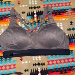 Victoria's Secret Gray Bra with Criss-Cross Straps